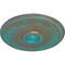 Ekena Millwork Bailey Ceiling Medallion (Fits Canopies up to 4"), 18 1/8"OD x 3/4"P, Copper Green Patina CM19BICGS - alternate 3